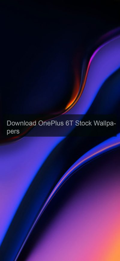 Download OnePlus 6T Stock Wallpapers (Full HD, 4K & Never Settle) |  GadgetsTwist