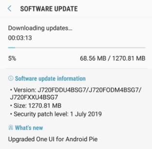 download android pie for samsung j7 duos