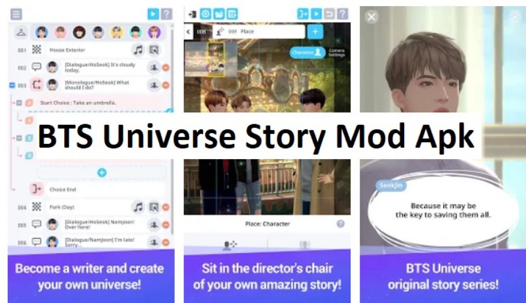 BTS Universe Story Mod Apk v1.3.0 Unlimited Money April