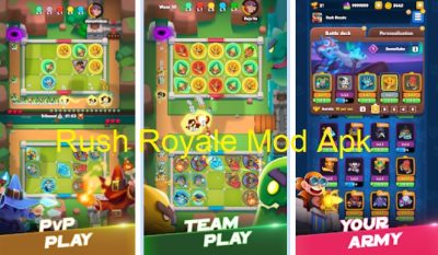rush royale apk mod free unlimited gems and money 2021
